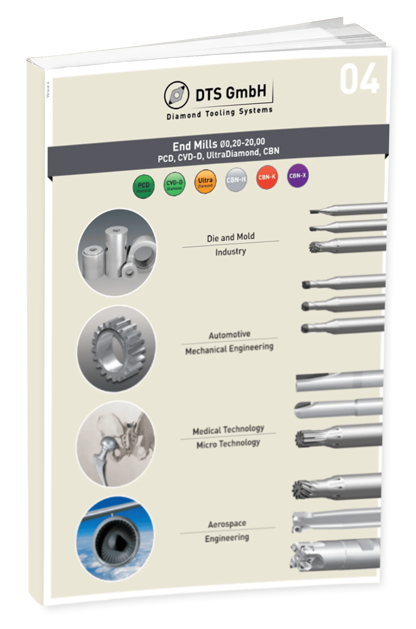 End Mills Catalog DTS