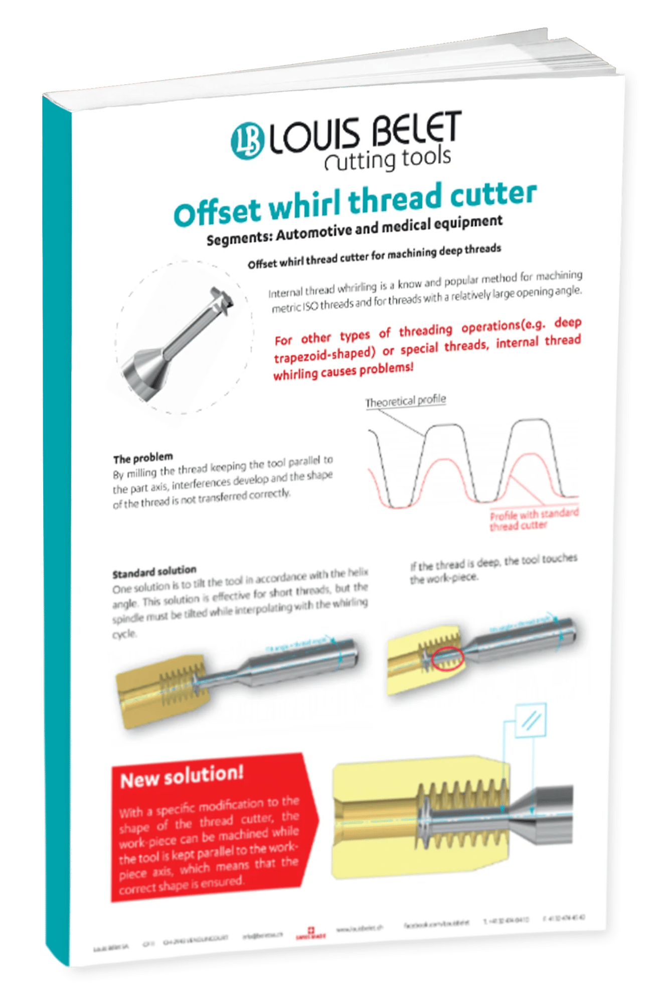 11. Louis Belet Offset Whirl Thread Cutter