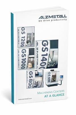 ALZMETALL machining centers brochure mockup
