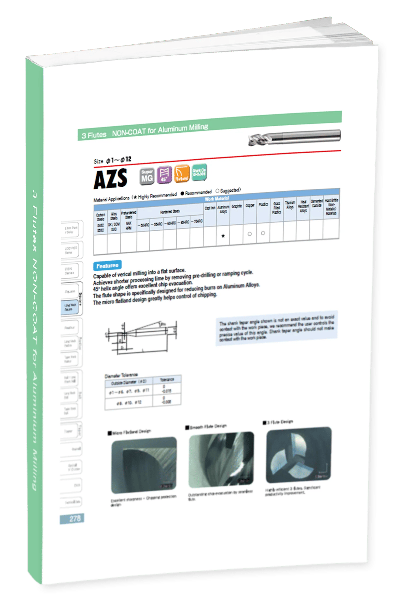 AZS 3 Flute Square Vol 21