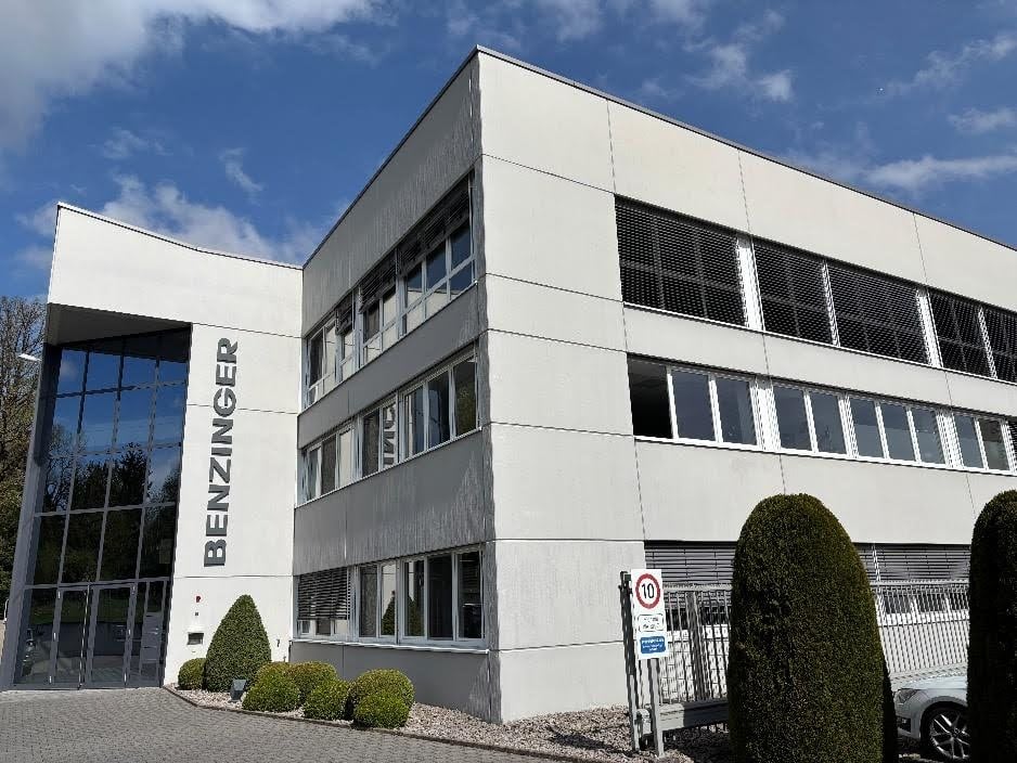 Carl Benzinger precision lathe manufacturing facility in Germany, headquarters for high-precision fibre optic machining solutions.