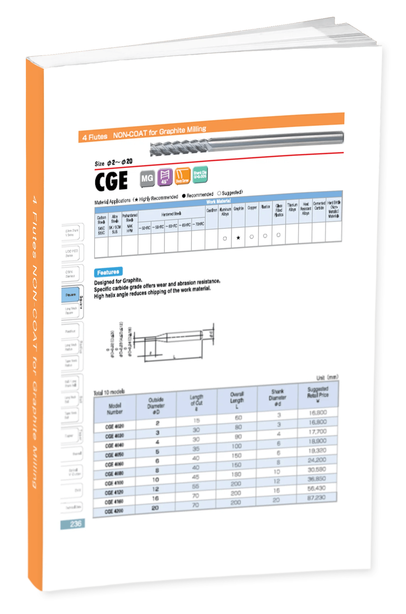 CGE 4 Flute Square Vol 21