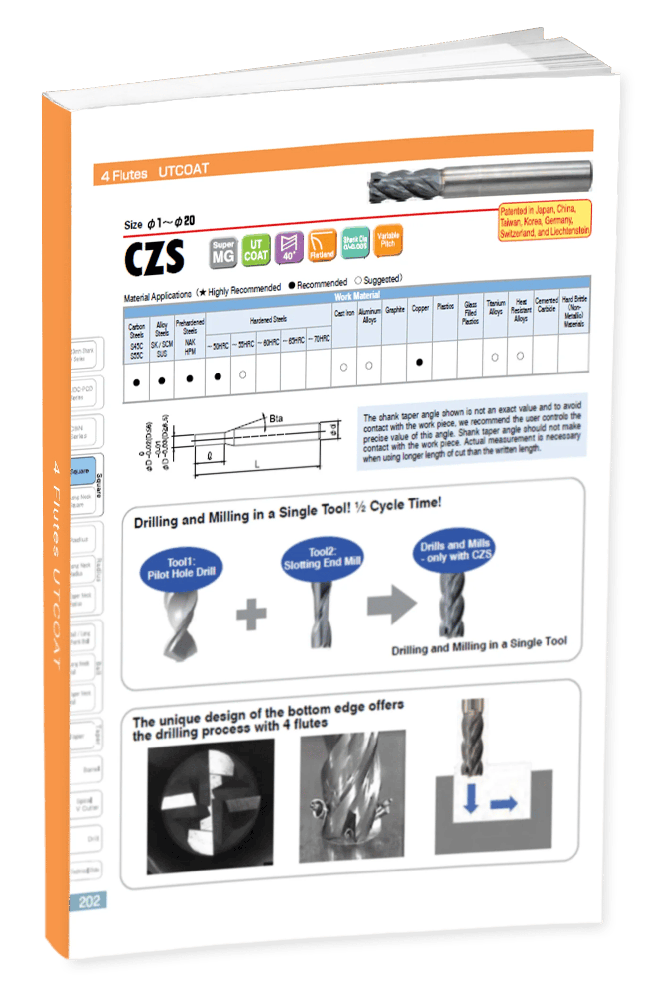 CZS 4 Flute Square Vol 21