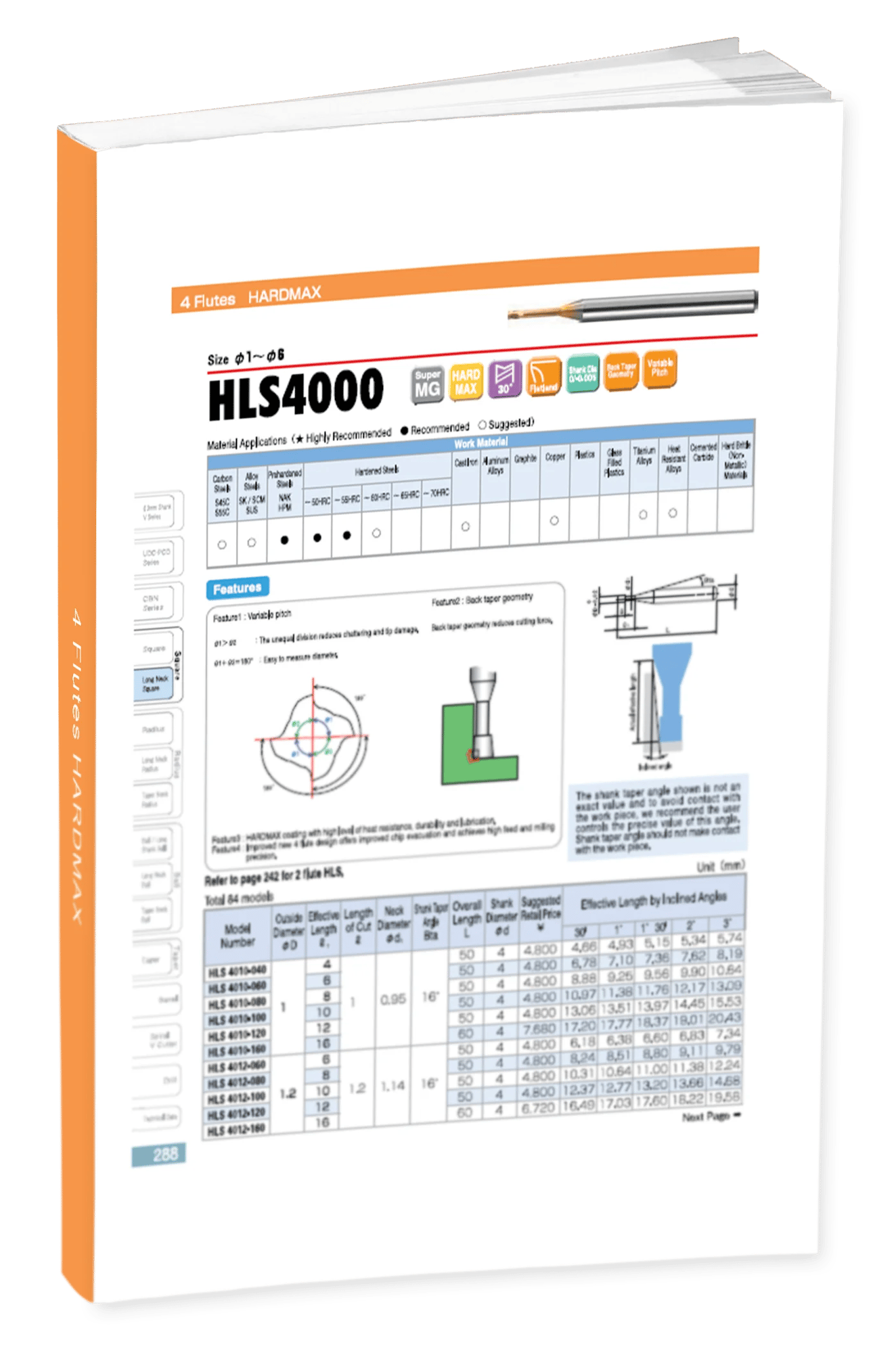 HLS4000 4 Flute Vol 21