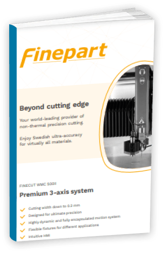Finepart Product briefing-3-axis, vA0 Brochure
