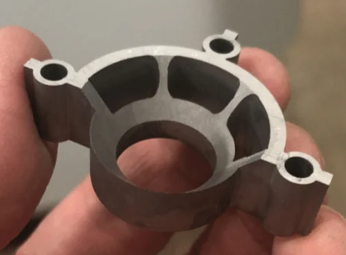 5-axis 4BX waterjet machining image