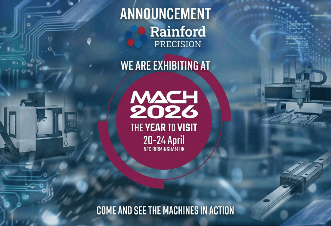 Visit Rainford Precision at MACH 2026: Expert Consultation for Your Toughest Machining Challenges